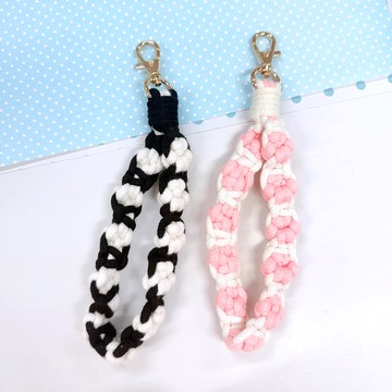 【HOOMI】編織貓掌掛繩（混色）（顏色隨機出貨）