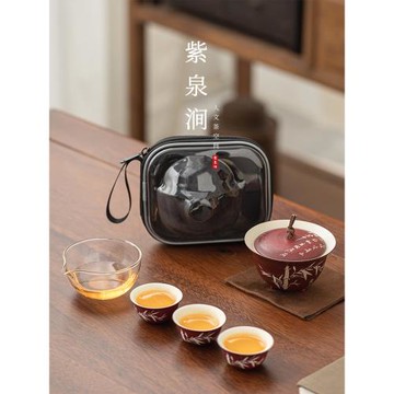 JOJO'S L. PD.紫泉澗.詫寂風便攜式旅行茶具小套裝泡茶壺 | 展示
