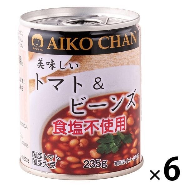 伊藤食品伊藤食品 美味しいトマトビーンズ 食塩不使用 6缶