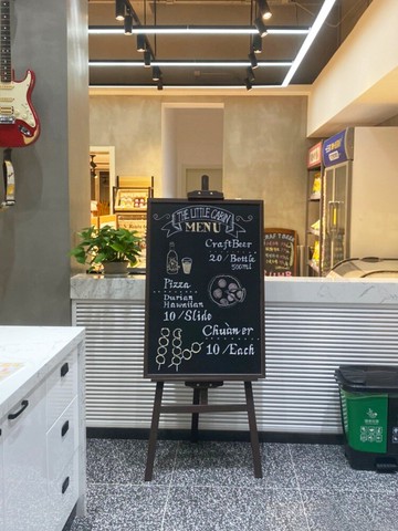 木質黑板支架式小黑板店鋪手寫廣告牌廣告黑板立式家用教學培訓可擦寫粉筆磁性寫字板留言板黑色落地式架子