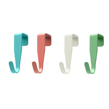 低價下殺🤩櫃門專用掛鈎免打孔廚房櫥櫃門背式掛鈎Z型衣櫃門工位抽屜掛包鈎 9OHF