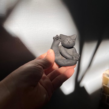 舉腳贊成ㄉ貓貓 / 陶 / 療癒小物