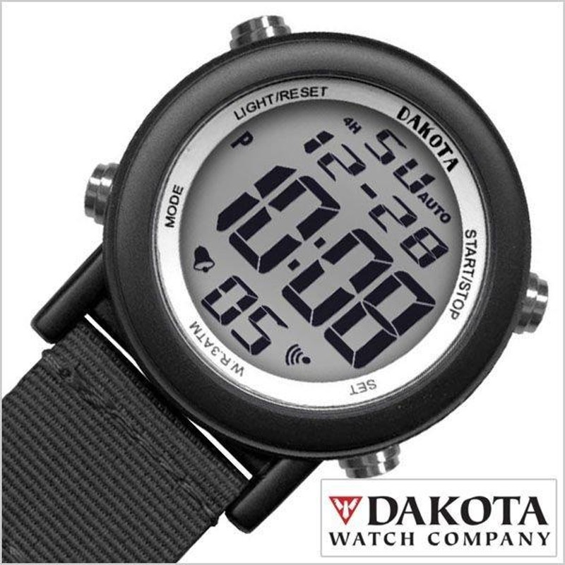 ダコタ ポケットウォッチ DAKOTA 時計 カラビナ時計 デジタルバックパッカー DKT-2880-3-BK ユニセックス メンズ レディース |  LINEショッピング