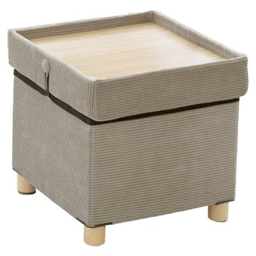 IRIS OHYAMA 愛麗思歐雅瑪 折疊收納木腳椅凳 ASST-38  灰色  1張