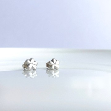 桐花 五月雪- 純銀耳針 耳環