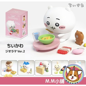 【M.M小舖】『現貨』盒玩 吉伊卡哇吃什麼好呢盲盒 吉伊卡哇 小八貓 兔兔 小桃 公仔 盲盒 盒抽 一中盒12入