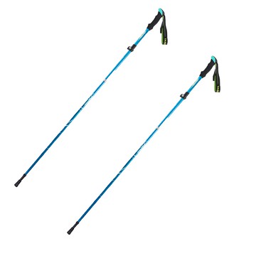 Xavagear 鋁合金摺疊登山杖  110~130cm  天藍色  1支