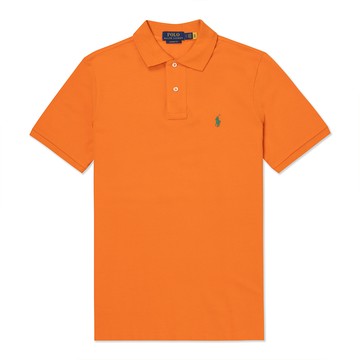 Polo Ralph Lauren RL 熱銷刺繡小馬短袖Polo衫-橘色