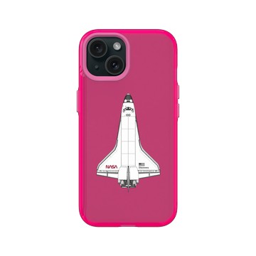iPhone 15 Clear 粉漾桃 - NASA - 太空梭1