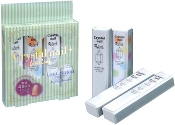 (附發票)日本製 tout Soleil 指甲光澤棒（四入一組）