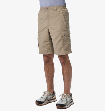 【【蘋果戶外】】荒野 W1392-163 沙色 男 透氣 抗UV 貼袋短褲 透氣運動 休閒褲 WildLand