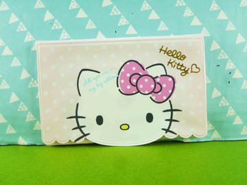 【震撼精品百貨】Hello Kitty 凱蒂貓~存摺套~粉大頭【共1款】