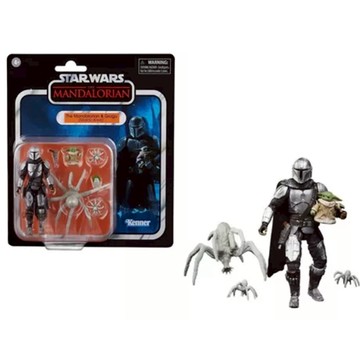 Star Wars 星際大戰 黑標 3.75吋 曼達洛人 尤達寶寶雪 地蜘蛛 豪華組合包