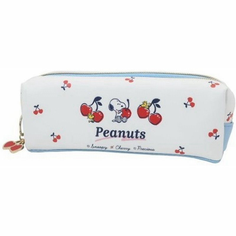 スヌーピー 筆箱 スリムツインファスナー ペンケース チェリー ピーナッツ カミオジャパン 通販 Lineポイント最大0 5 Get Lineショッピング