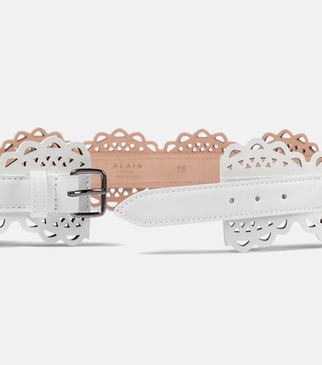 Alaïa Laser-cut leather belt