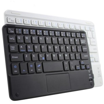 適用iPad平板電腦8寸9寸10寸三系統充電無線外接觸摸藍牙鍵盤批發
