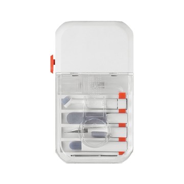 【ibits】Q14 14合一清潔套裝 鍵盤清潔刷 耳機清潔筆 螢幕清潔液 拔鍵器 手機支架 相機鏡頭除塵 筆電清理