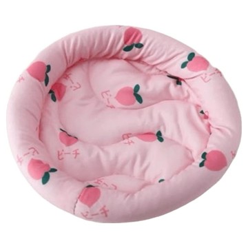 寵物星樂園 倉鼠冰絲墊 大  粉色水蜜桃  1個