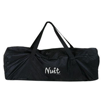 Nuit 努特 直開拉鍊收納袋 樂芙椅適用 NTC95D 90 x 27 x 18 cm  黑色  1個  1層