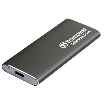 Transcend ESD265C 2TB USB/Type C 雙介面外接SSD行動固態硬碟 - 玄鐵灰 (TS2TESD265C)