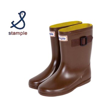 日本製 stample 兒童雨鞋71970-棕色