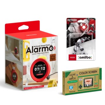 【任天堂 Nintendo】音響鬧鐘 Alarmo 阿勒莫豪華套組 台灣公司貨