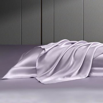 枕水人家重磅25姆米100%桑蠶絲枕套純色雙面加厚絲綢枕頭套單個