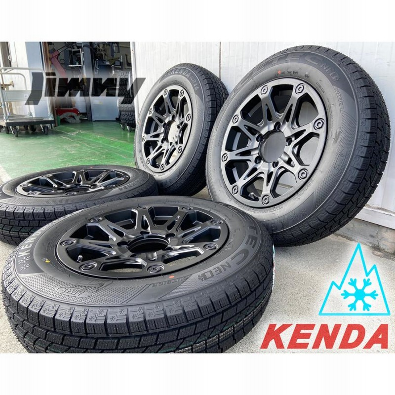 スタッドレス ジムニー JB23 JB64 JA12 JA11 タイヤホイール KENDA