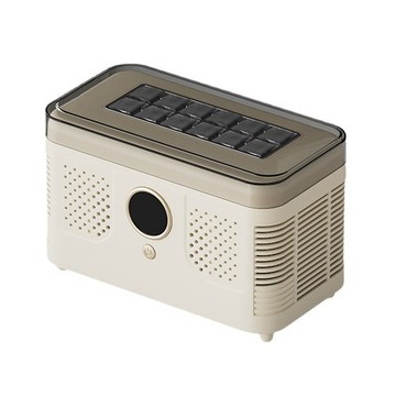 桌面迷你製冰機 冰塊製造機 底噪節能 便攜家用宿舍辦公室露營車載方塊冰自動製冰盒【七了個三】