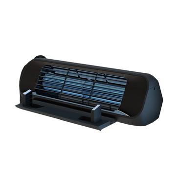 中國 MeMO 三角滾棒式扇葉筆電散熱架 X1  1個  黑色