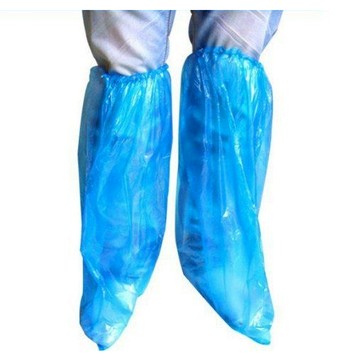 (一雙)長筒輕便型拋棄型鞋套 防水雨鞋腳套防塵鞋套過膝防雨套防髒汙一次性鞋套高筒加高加長防雨套