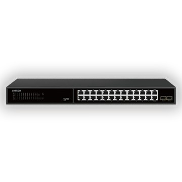 AVTECH 昌運監視器 DGSO220PE 24xFE PoE埠 PoE網路交換機