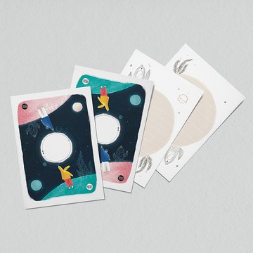 【卡片 / 明信片】Loooong Distance Love | 疫情下的我們