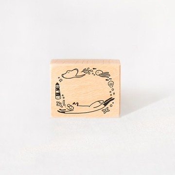 潛水狐吉 Huchii Beach Club | L號印章