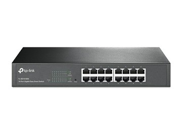 【享最高折300】TP-LINK TL-SG1016DE 16埠 10/100/1000Mbps Gigabit智慧型交換器