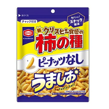 【江戶物語】龜田製菓 柿之種 無花生 鹽味柿種米果 73g 酥脆米果 下酒點心 拜拜零食 KAMEDA 日本原裝進口