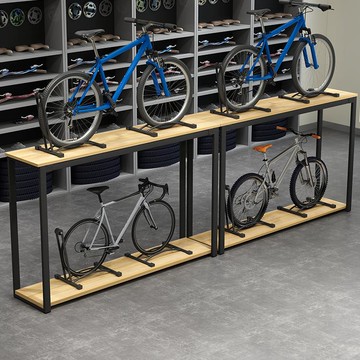 {新品上市}公路車展示柜山地車展柜車店地臺展示柜精品展示柜自行車展示桌