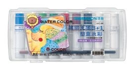 【雄獅】8+1組合式水彩 #WC-81【APP滿額下單10%點數(單一帳號最高5000點)】1/31止