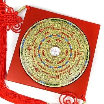 【吉祥開運坊】羅盤 羅經 羅庚【MIT台製羅盤吊飾7.2吋 21.6cm 電木 鎮宅 辟邪 保平安 】開光 擇日