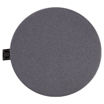 海綿綁帶 圓形坐墊 聚酯纖維面料 舒適柔軟 高彈性 可拆洗  38cm  深灰色