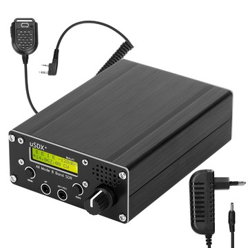 {台灣公司貨 可打統編}USDX高頻短波收發器 USDR V2 8波段SDR收發器HF SSB QRPLCD 跨境