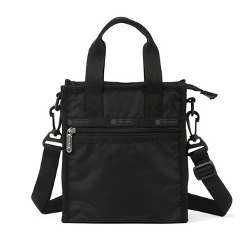 LeSportsac Standard 輕量迷你兩用托特包 (極簡黑)