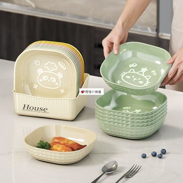 可開發票☆桃園出貨💕&吐骨小盤子食品級家用客廳餐桌吐骨頭水果盤零食高級糖果網紅小碟
