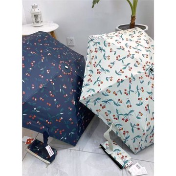 日本兩用W*C超輕折疊防曬遮陽傘防紫外線太陽傘晴雨傘小巧便攜傘