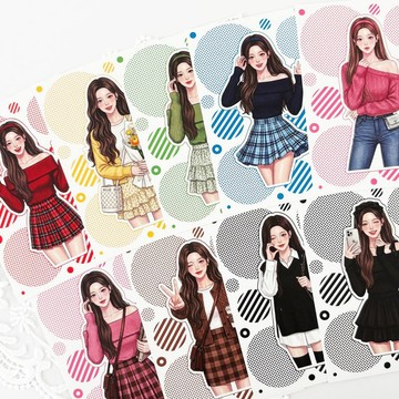 Knit Girl Paper