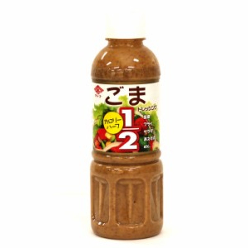 チョーコー醤油 カロリーハーフ ごまドレッシング 400ml LINEショッピング