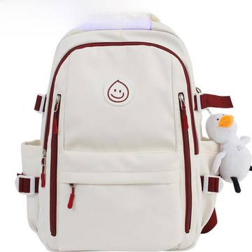 日本禾木槿包女初中生學生高中s大學生背包in風簡約小學生雙肩書