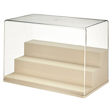 FAmILyLIFE 生活 長形3層階梯透明展示盒 A-469  1個  大型款
