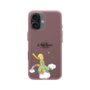 iPhone 17 Clear (相機按鈕) 晶醺玫 - Le Petit Prince 小王子 - 騎乘在彩虹與雲端之上