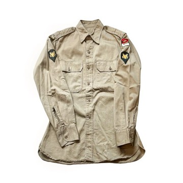 50s M51美國陸軍卡其長袖襯衫